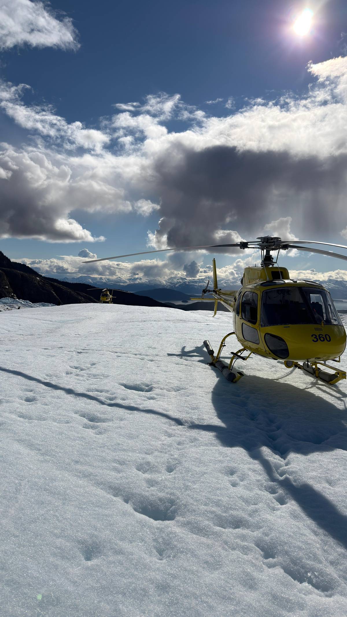 Juneau helicopter glacier landing tour