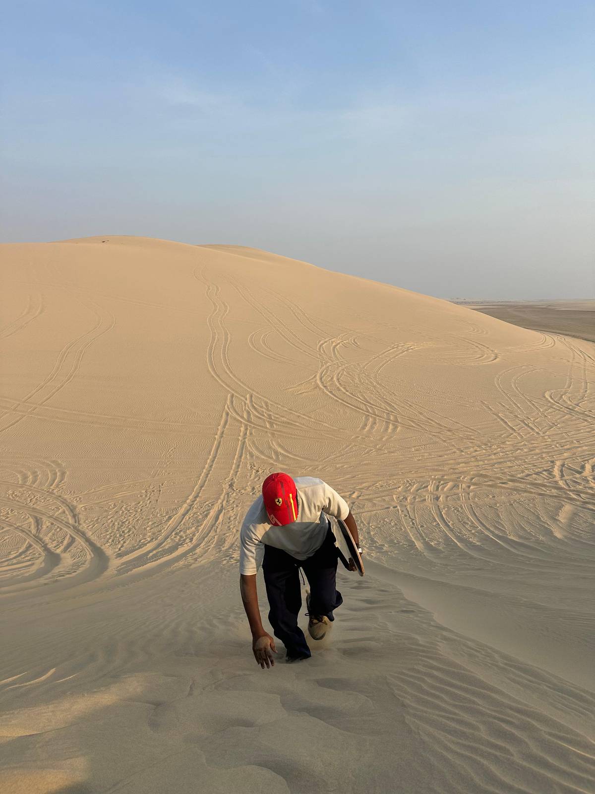 Sand board and gear: what you ride, wax and wear
