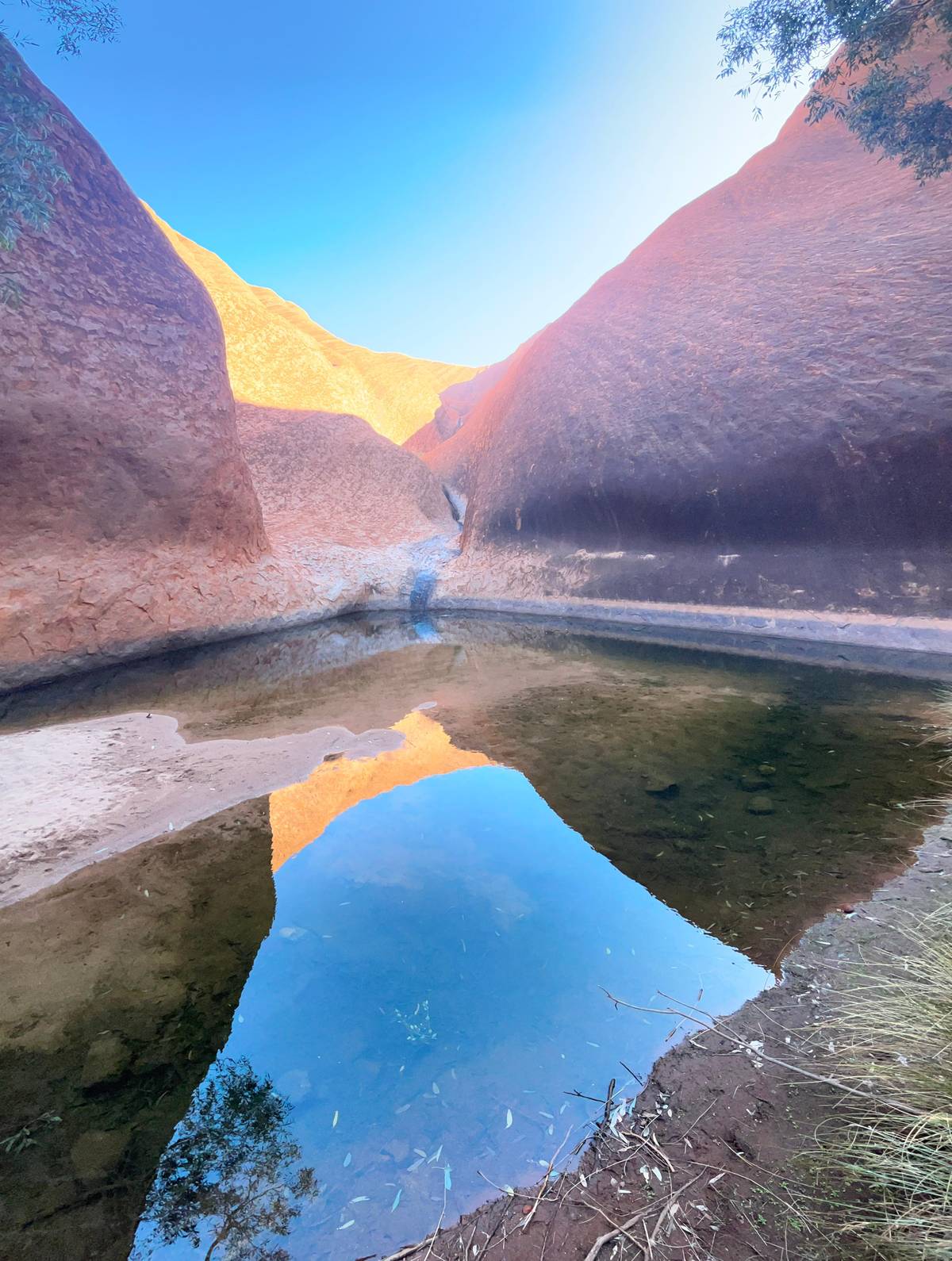 The Uluru base walk, Kuniya walk and Mutitjulu Waterhole