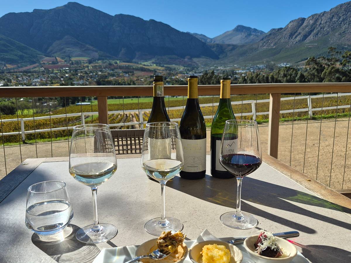 From Cape Town: Franschhoek Wine Tram, Hop-on Hop-off