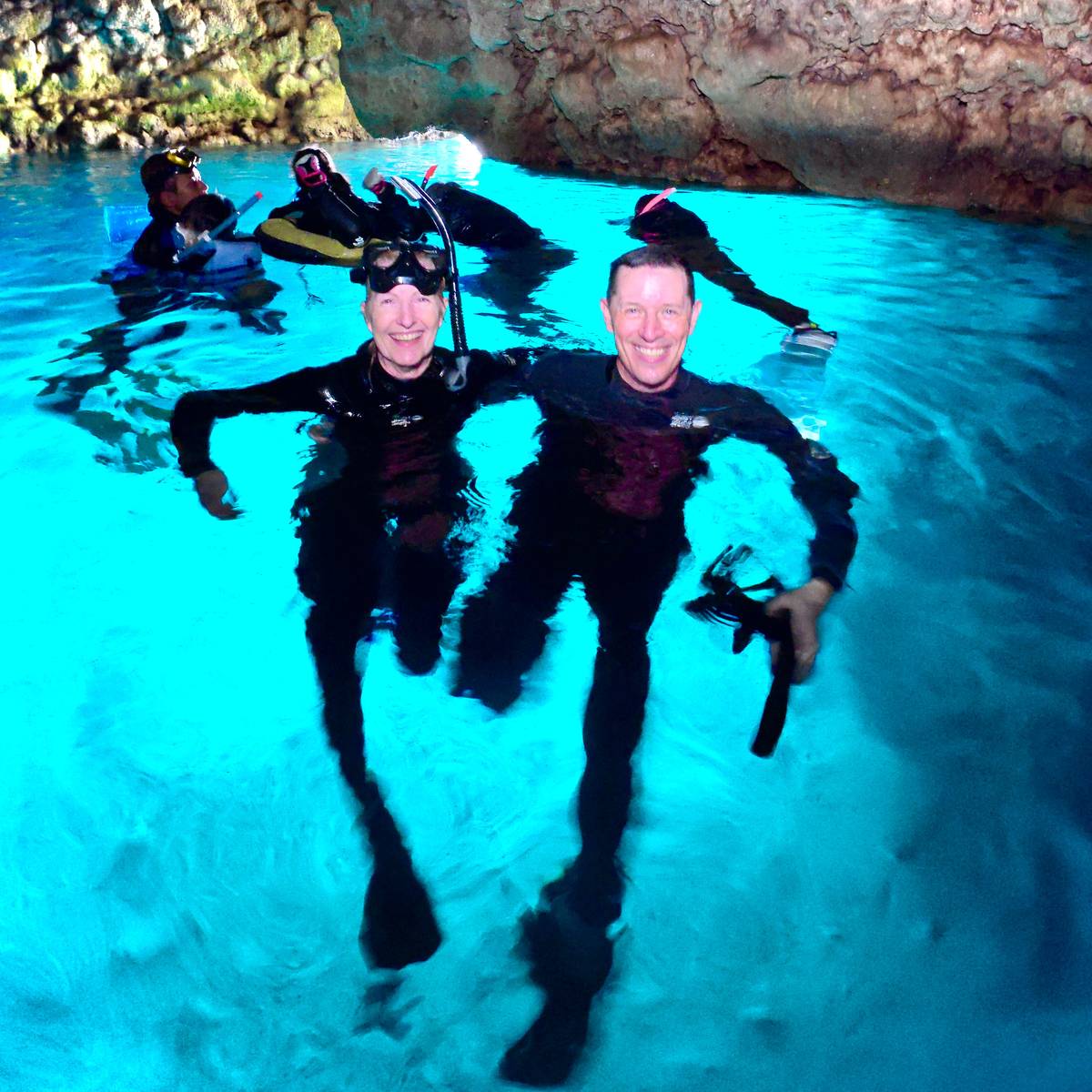 Blue Cave private snorkeling with photos