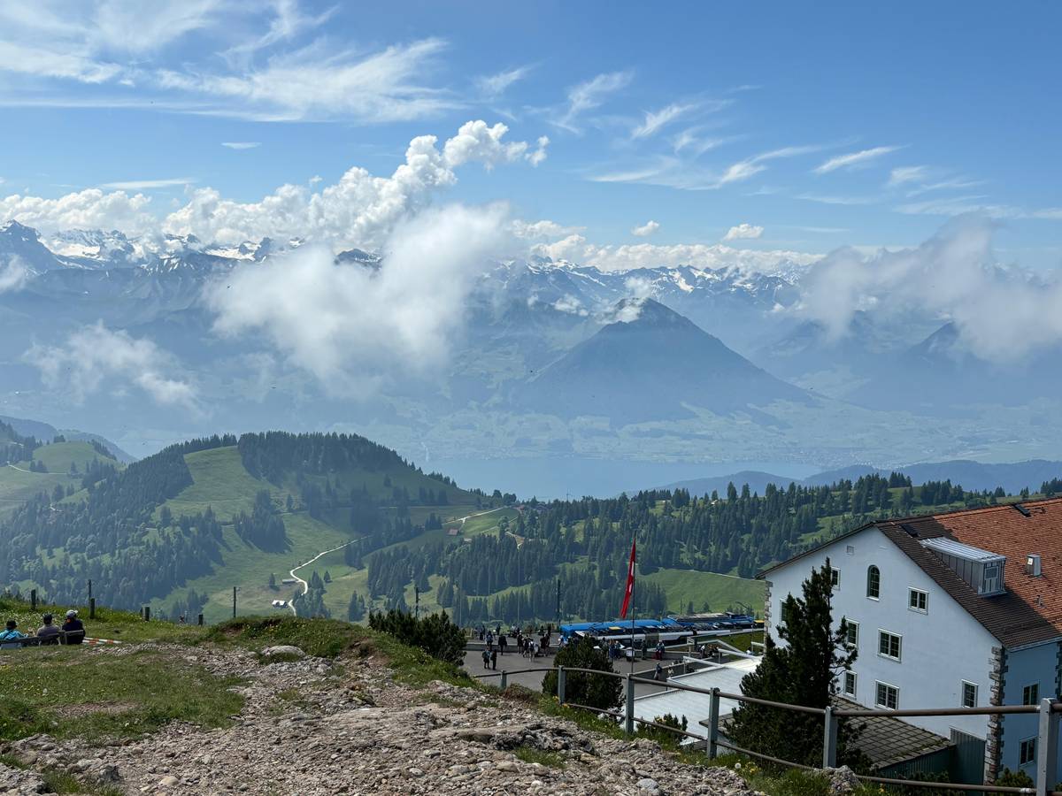 Lucerne to Vitznau boat timetable and the train up Rigi
