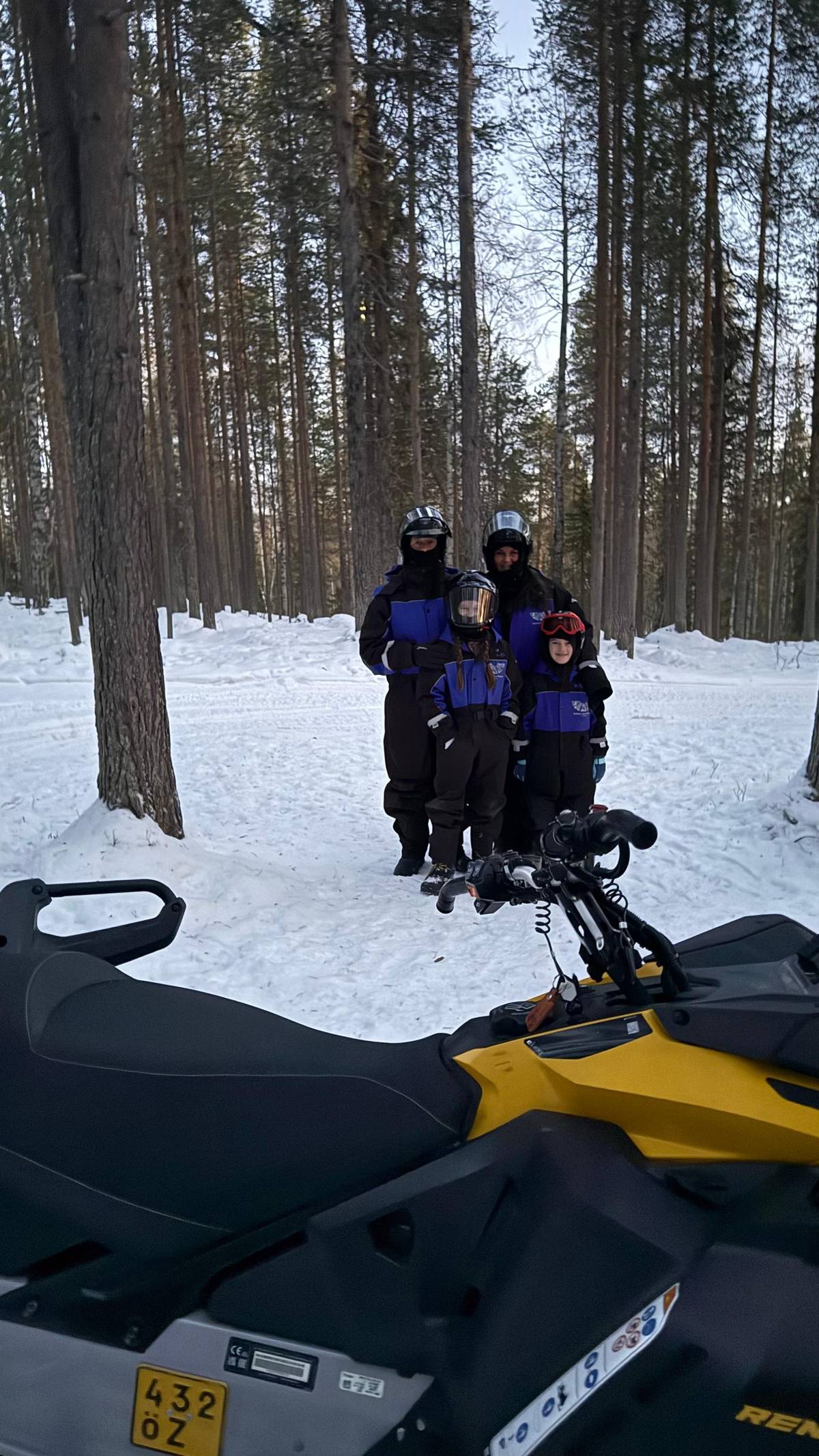 Levi: Lapland Family Snowmobile Safari