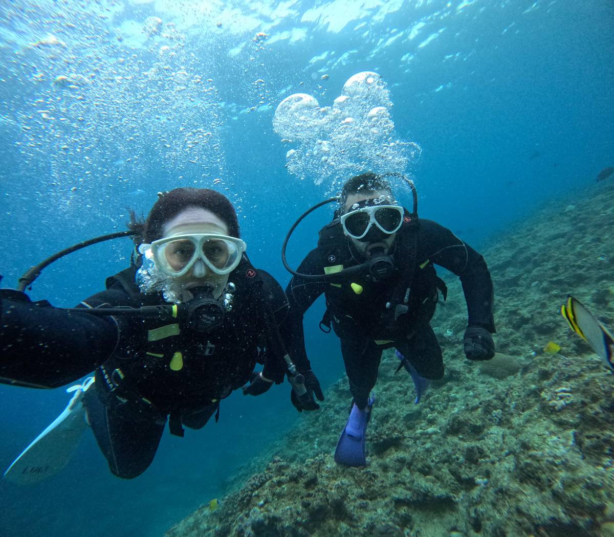 Blue Cave Okinawa diving: try dives, fun dives and freediving at Cape Maeda