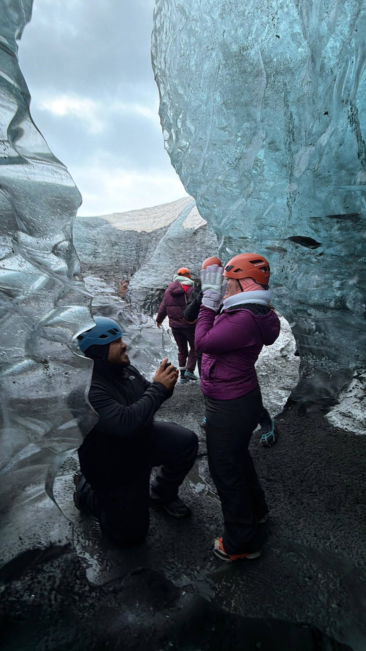 From Jökulsárlón: Crystal Blue Ice Cave Super Jeep Tour