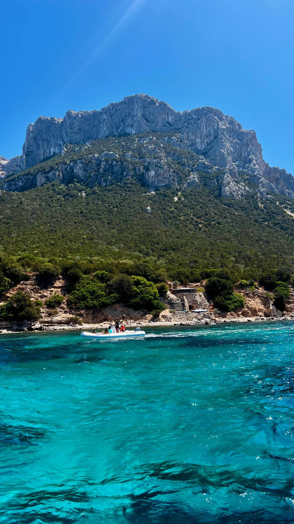 From Porto San Paolo: Tavolara and Molara vintage boat tour