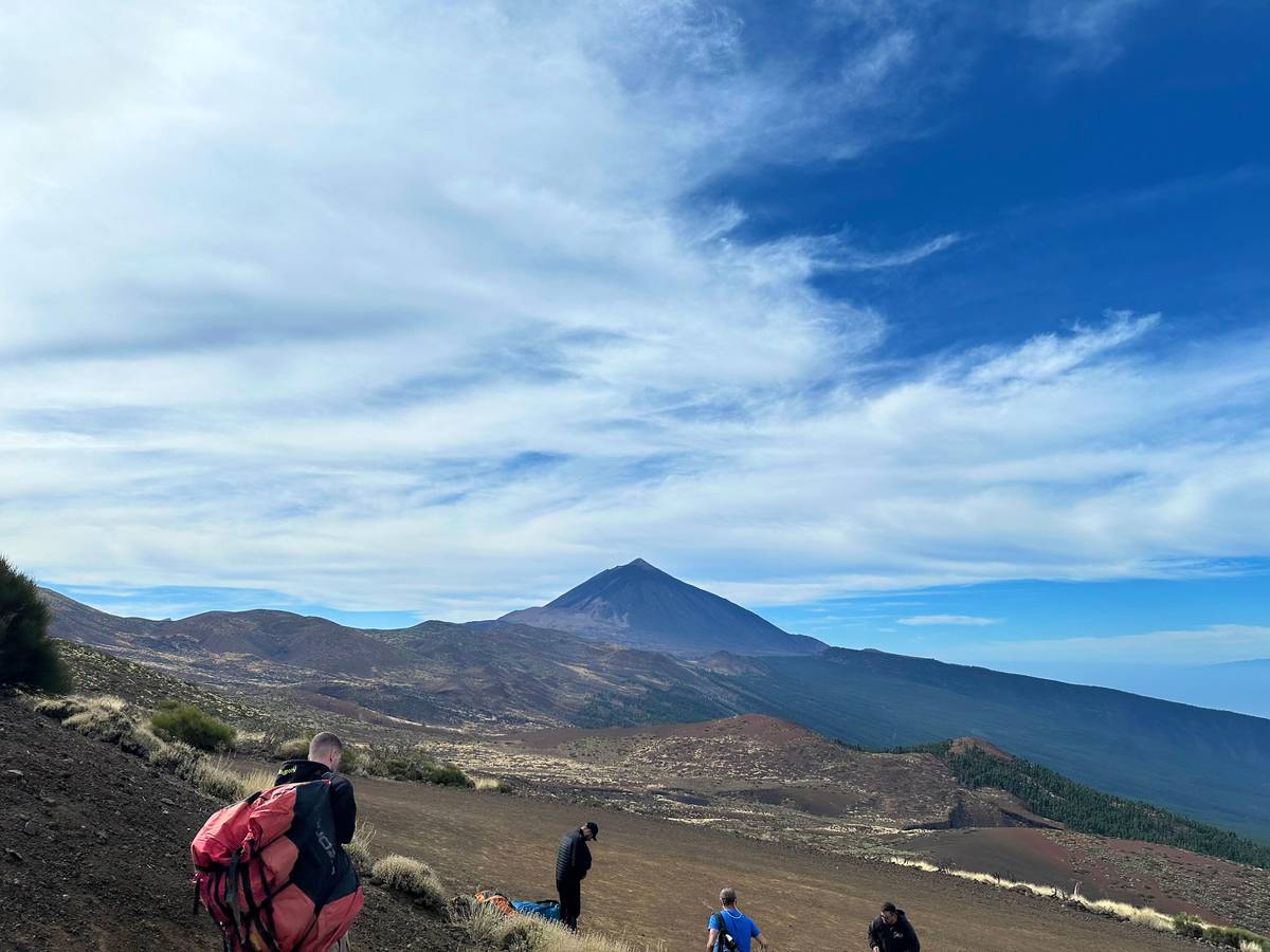 Teneriffa: Paragliding vom Teide nach Puerto de la Cruz