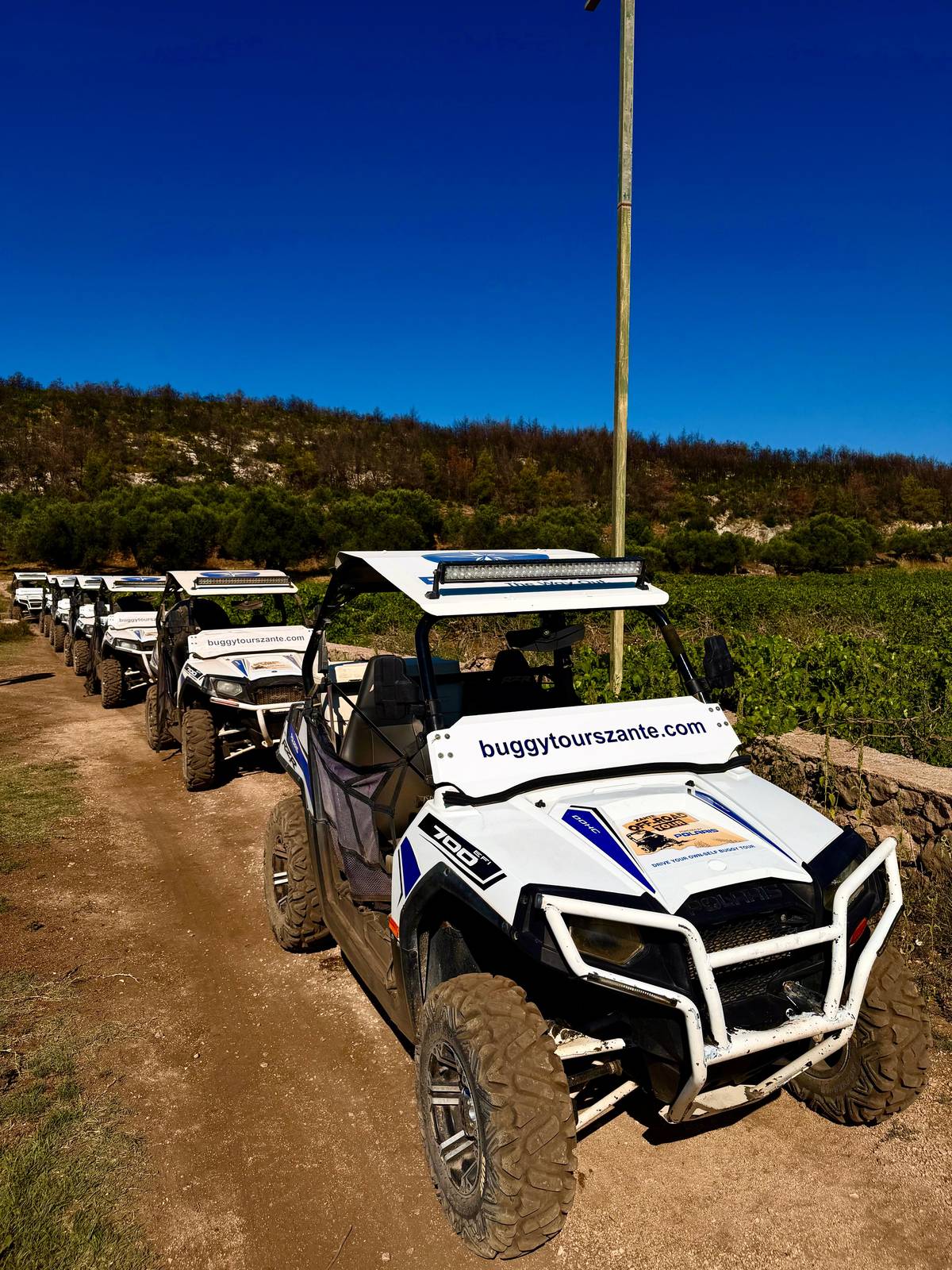 Off-road buggy day from Laganas with lunch