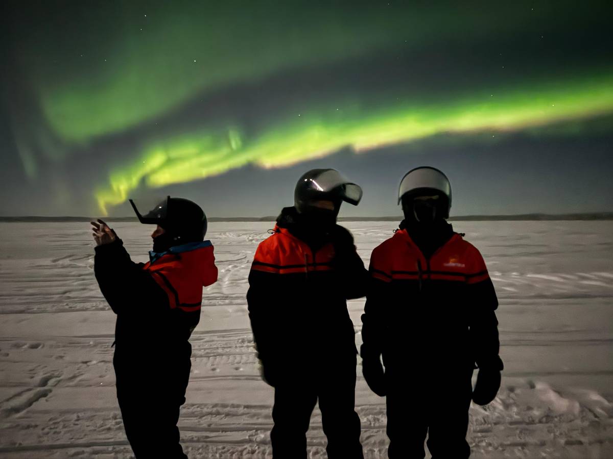 Levi: Evening Snowmobile Safari