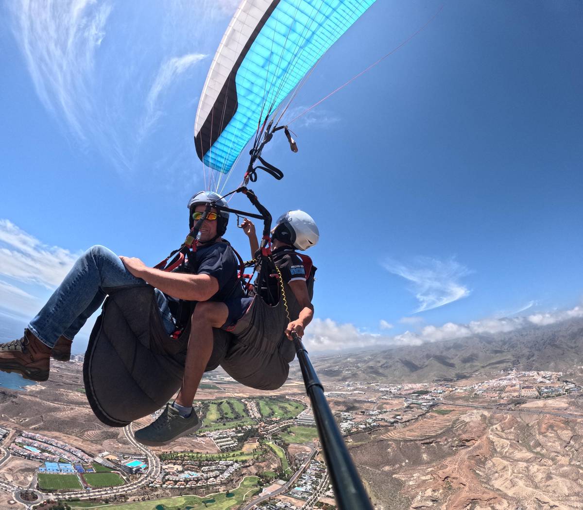 Tenerife: Mid-mountain paragliding flight (Ifonche: 1,000 m)
