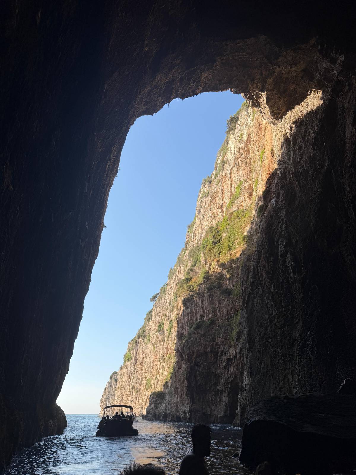 Haxhi Ali Cave, Northern tip, near Cape Gjuhëz
