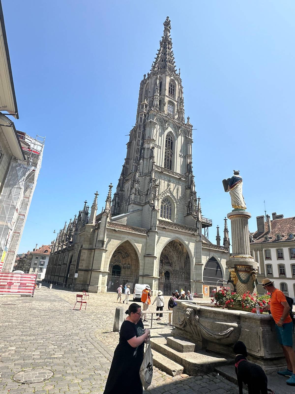 Minster Square with the Moses fountain