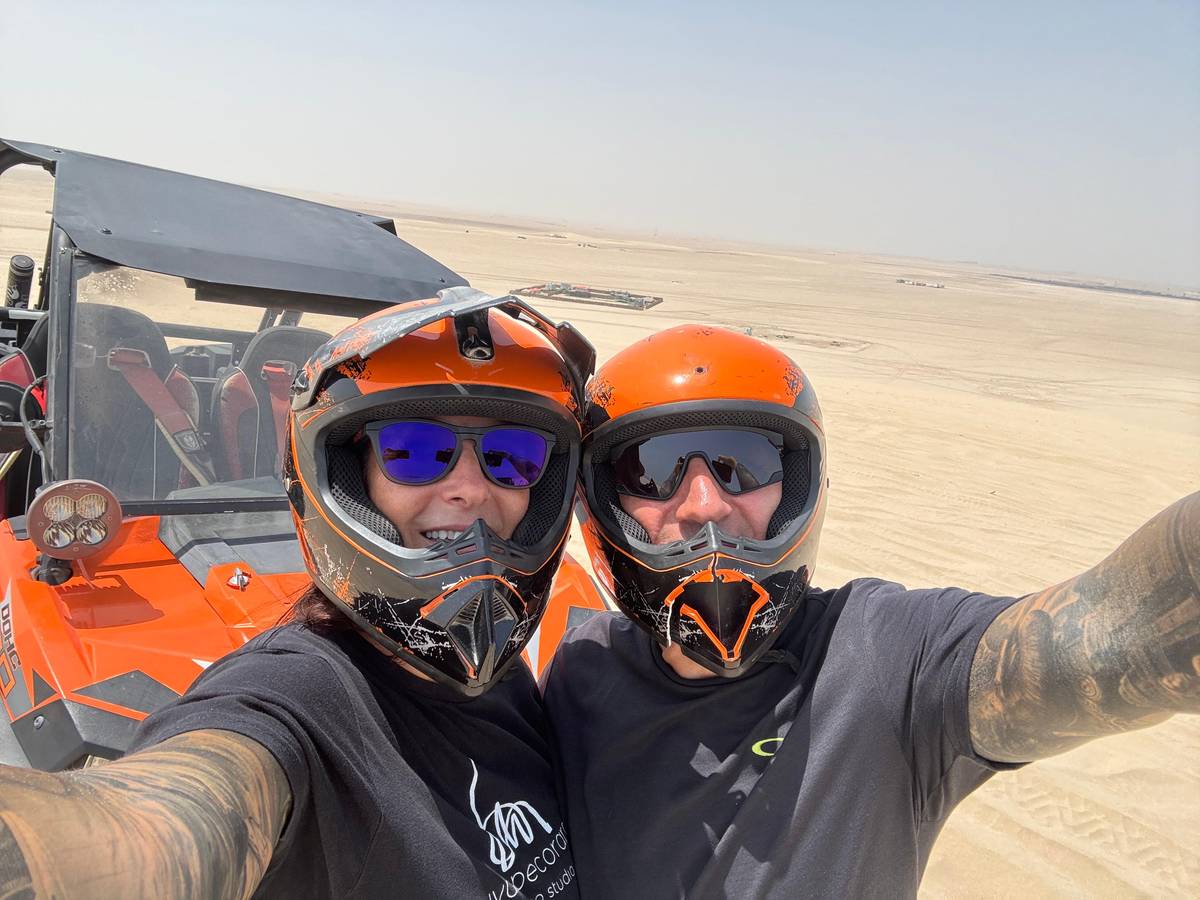 Doha: Self-Ride Desert Dune Buggy Experience with Guide