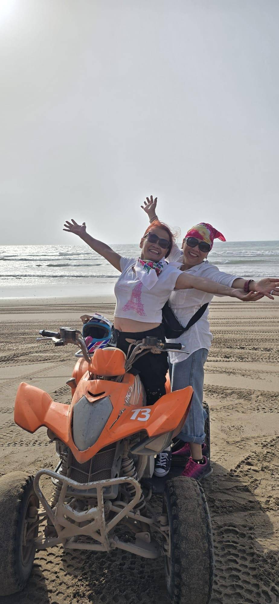 Agadir and Taghazout: ATV Quad Bike Desert Safari and Beach Tour