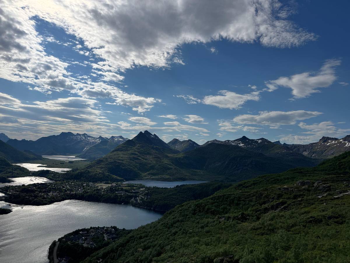 Climb Svolværgeita in Lofoten with a certified guide