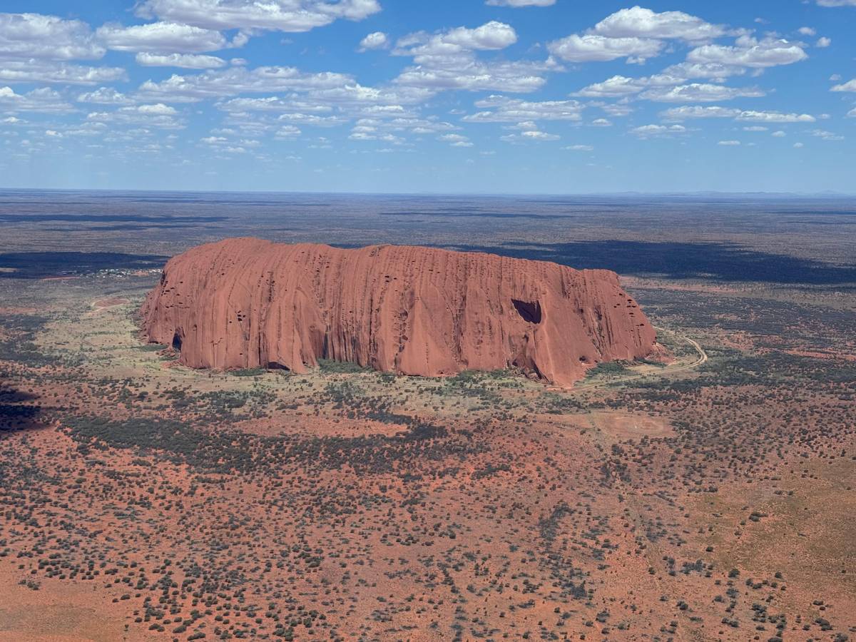 Yulara: Uluru & Kata Tjuta 25-Minute Helicopter Experience