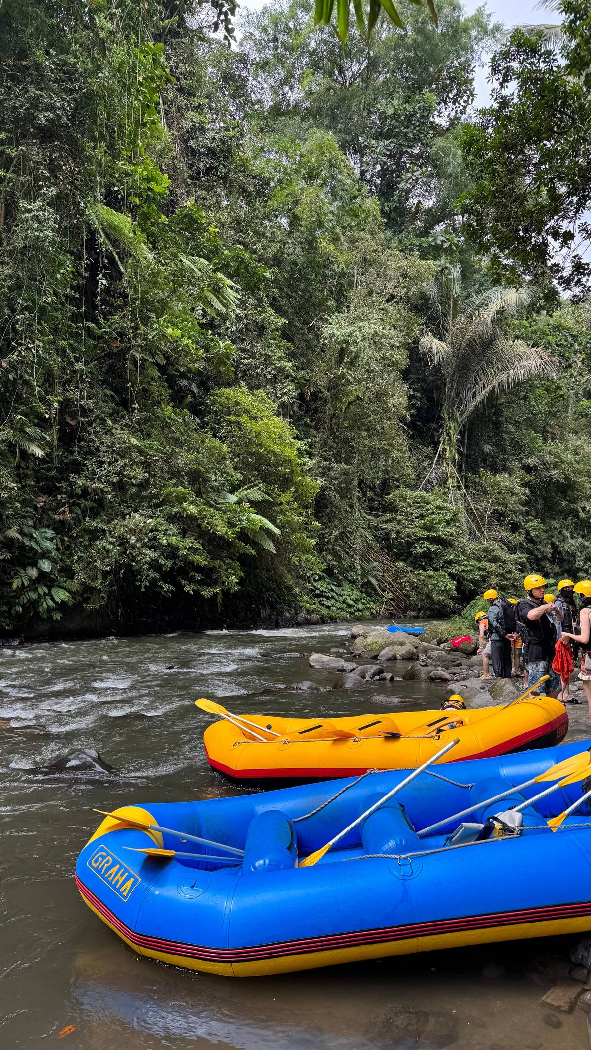 Ubud ATV ride and Ayung river rafting with a meal