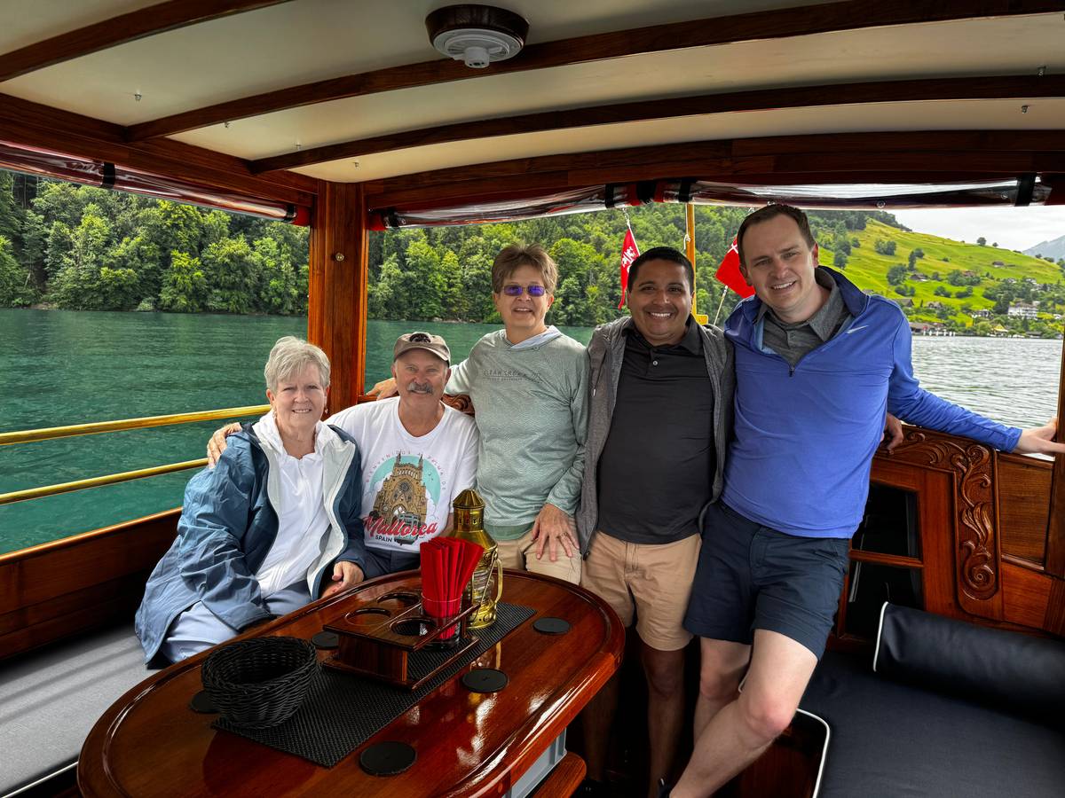 Private boat tour on Lake Lucerne