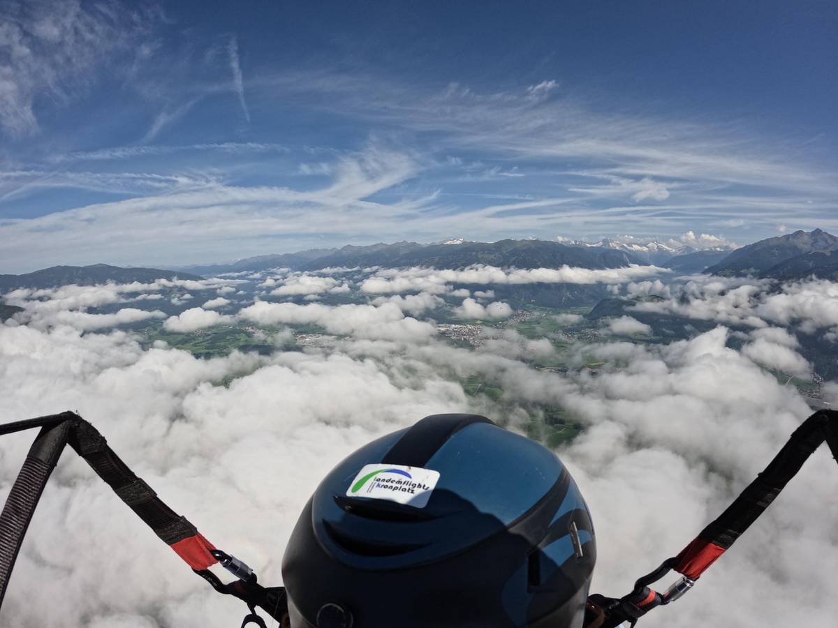 Tandem Paragliding Flight from Kronplatz