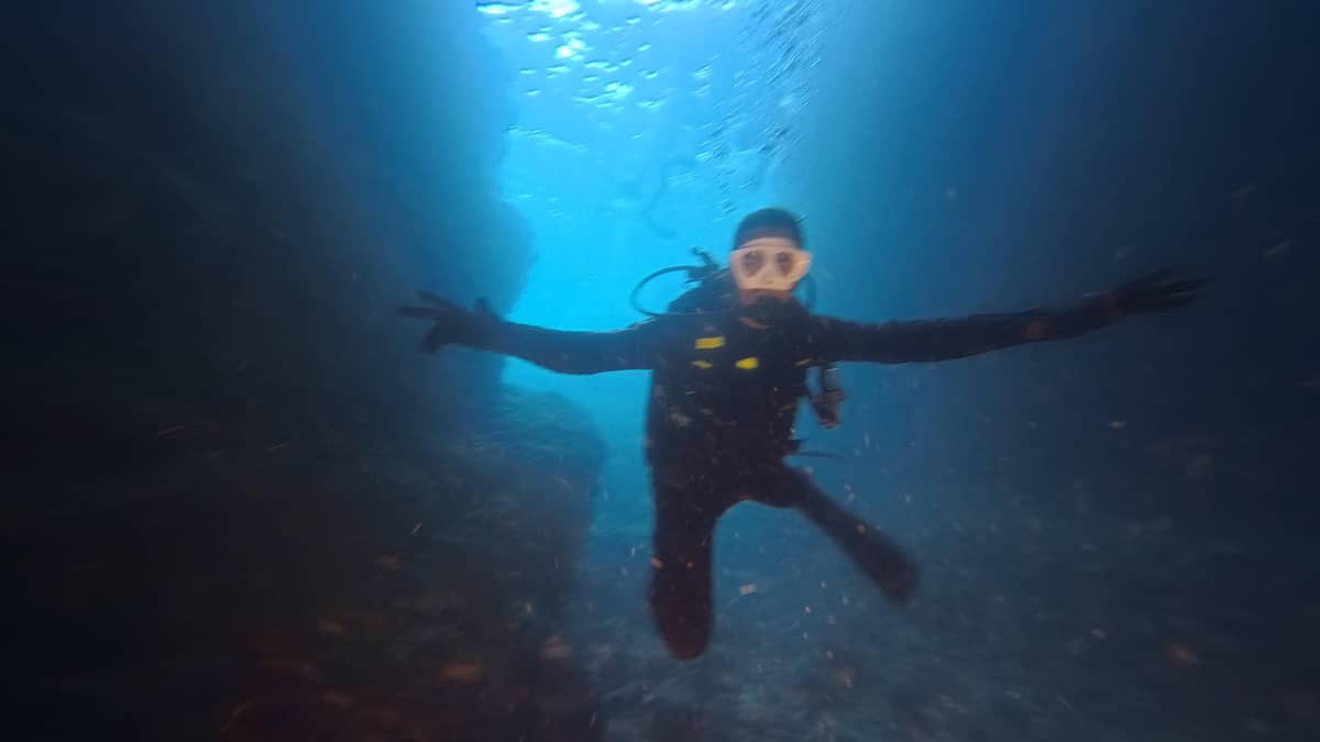 Okinawa Blue Cave Snorkel or Trial or Fun Dive + Free Photo