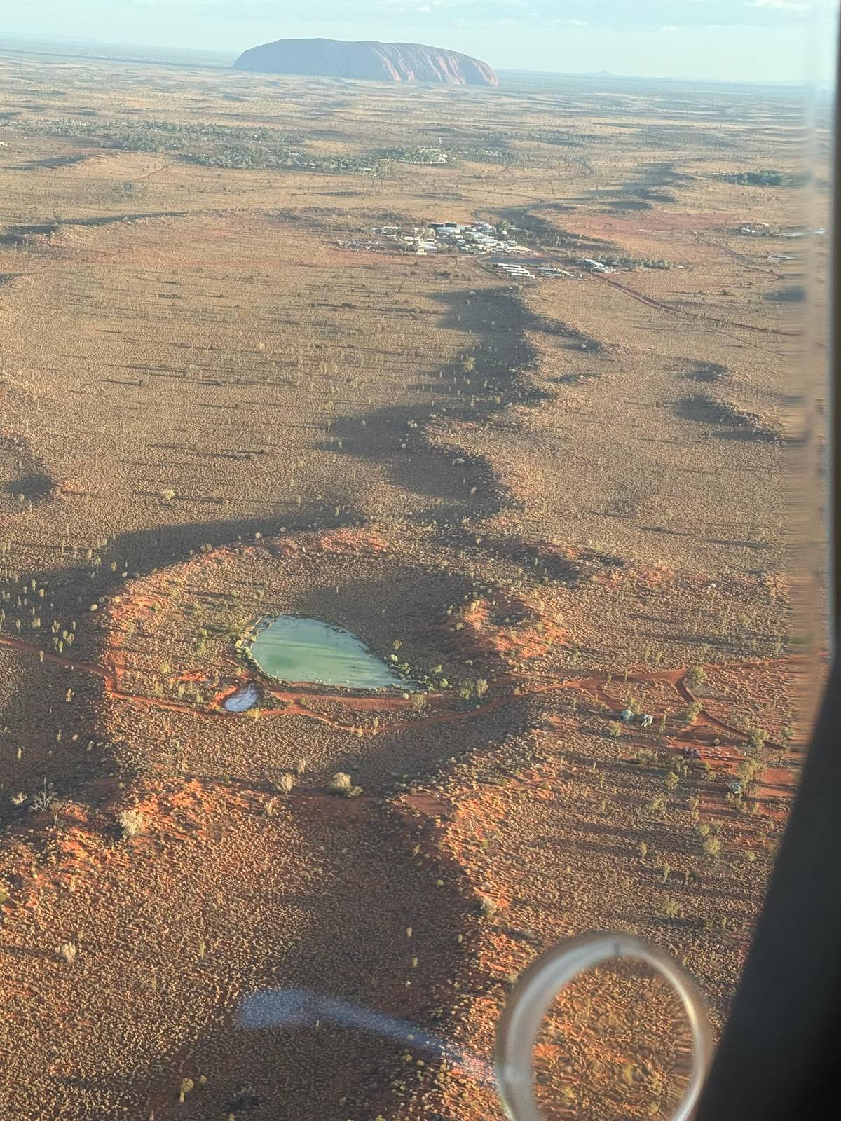 Uluru and Kata Tjuta sunset helicopter flight