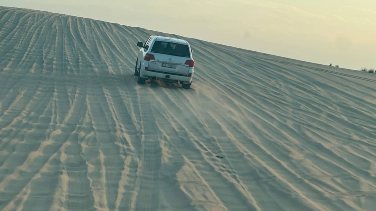 Doha: Sunset Desert Safari, ATV, Camel Ride and Sandboarding