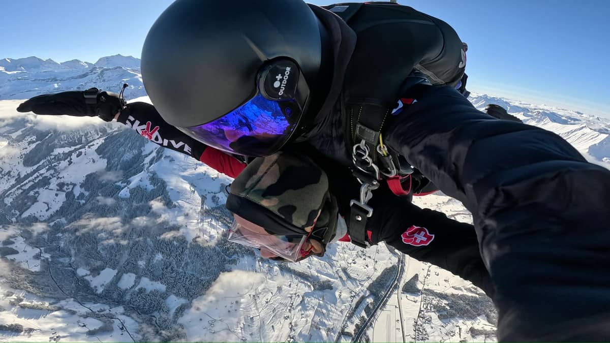 Interlaken: Airplane Skydiving over the Swiss Alps