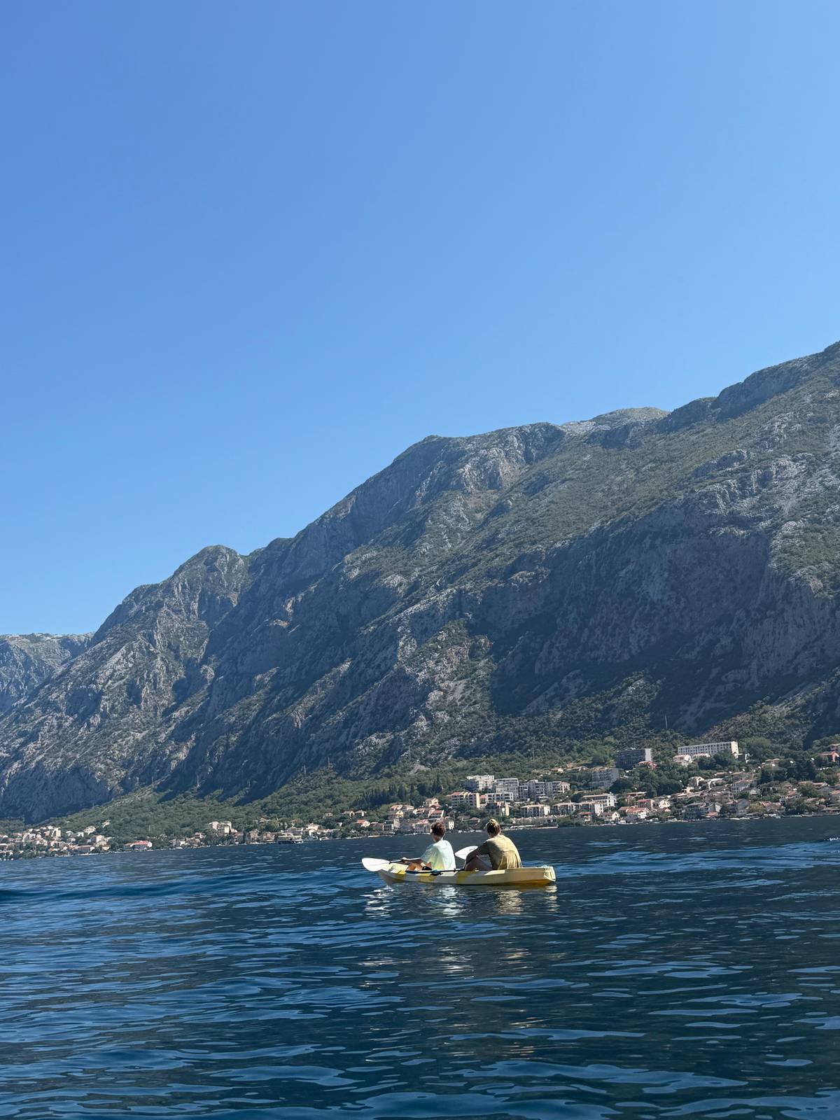 Kotor: guided kayaking tour of the bay