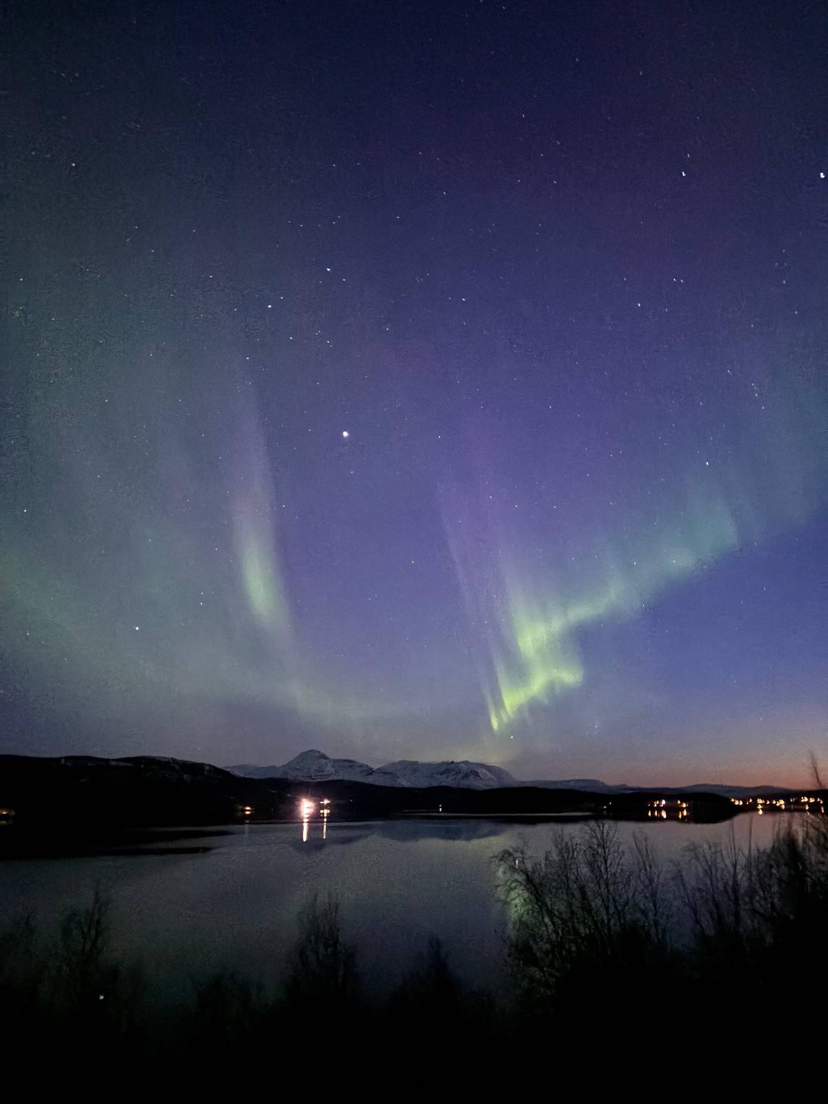 Prestvannet, See mitten auf der Insel