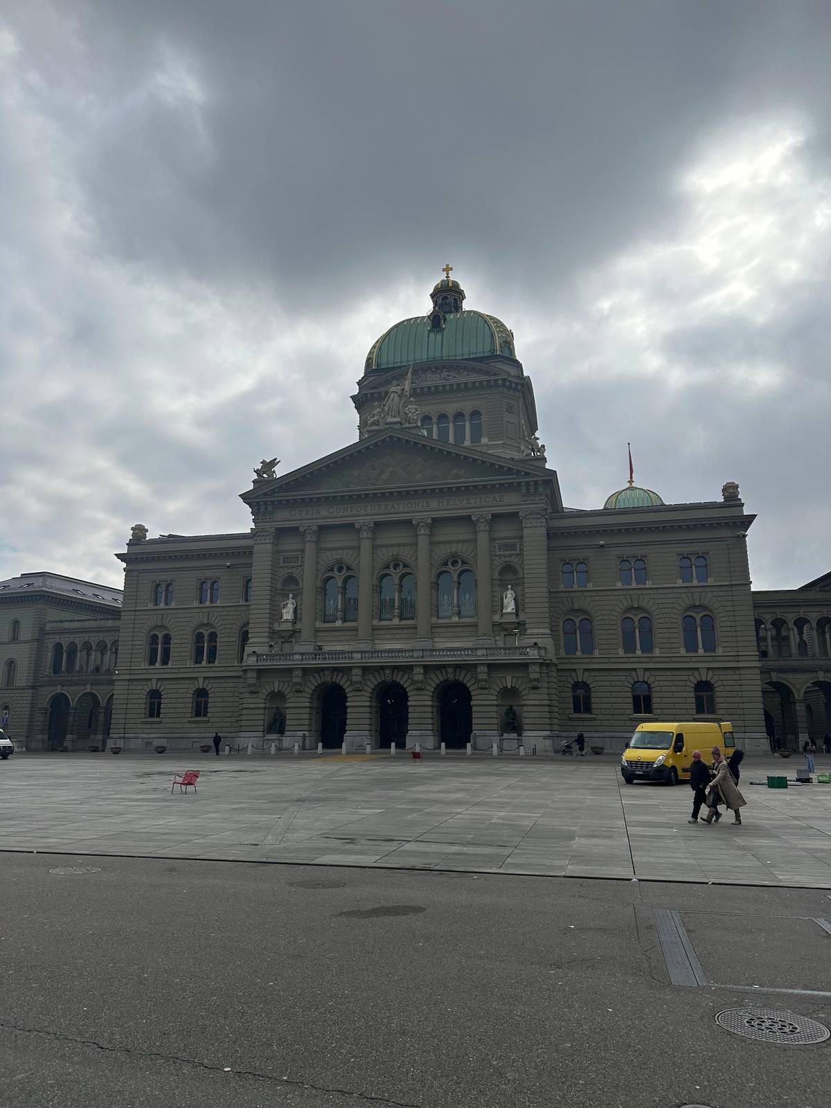 The Federal Palace on Bundesplatz