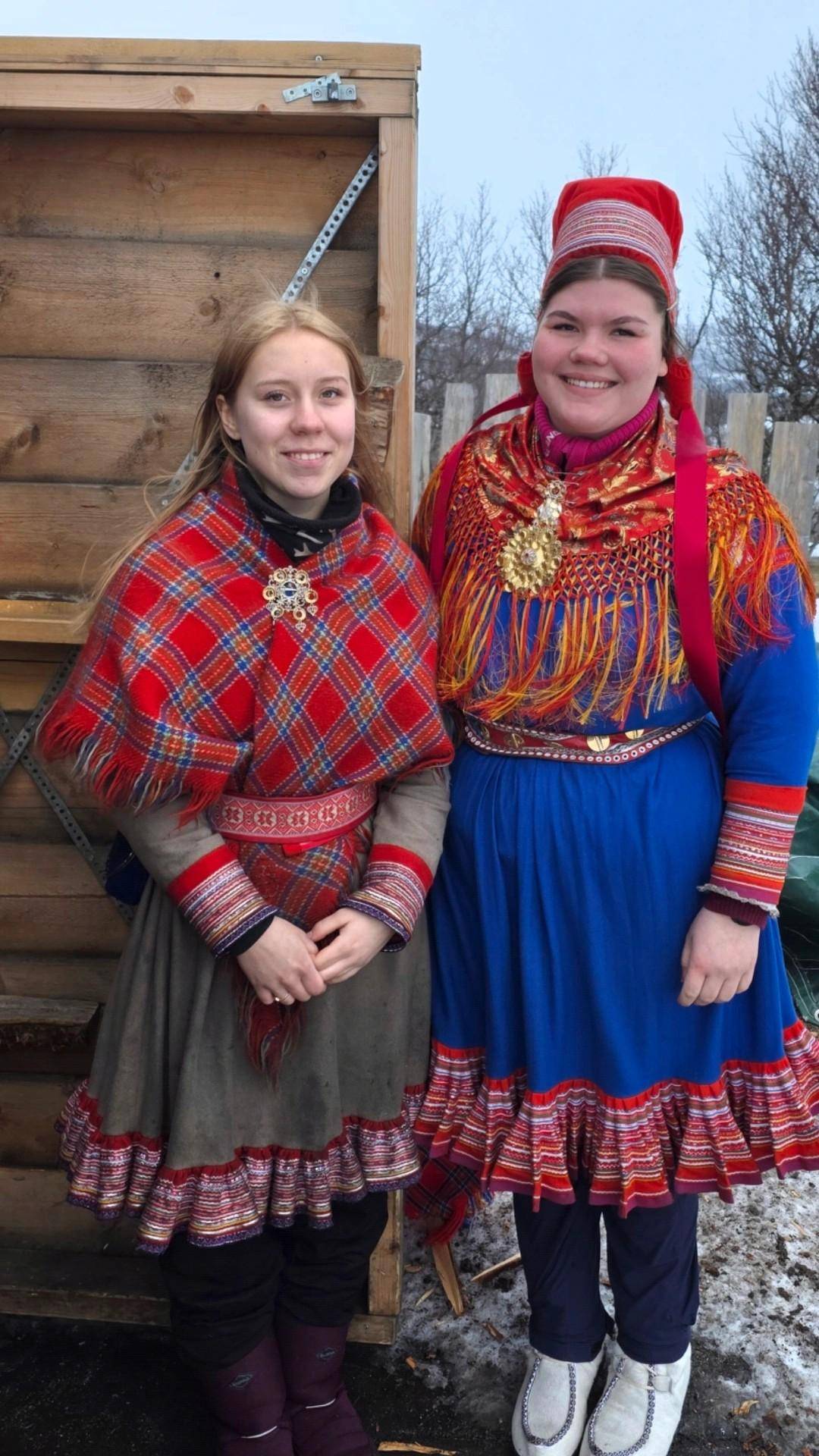 In samischer Tracht