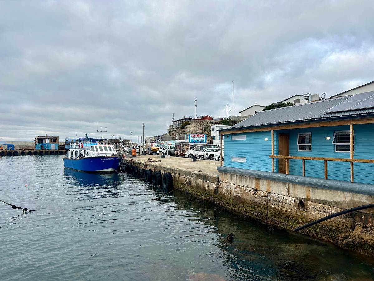 The quay at the harbour