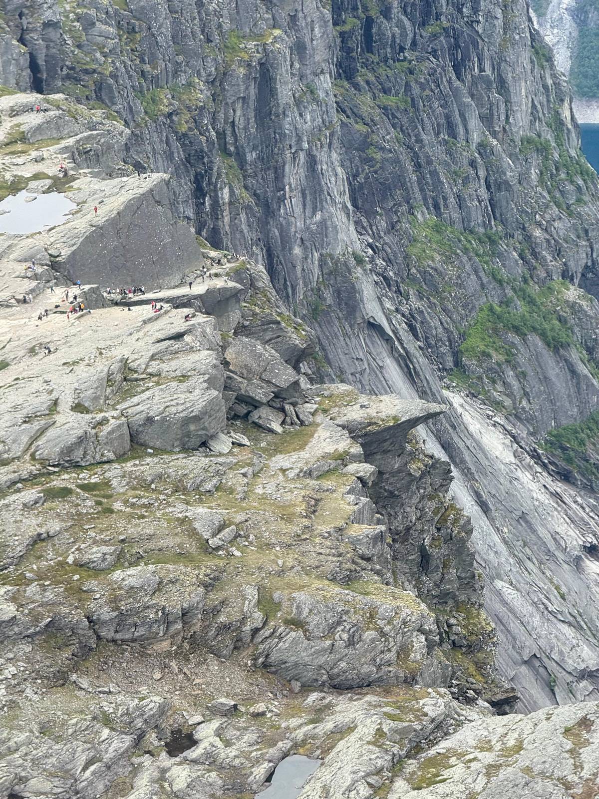 Trolltunga and waterfalls helicopter flight from Bergen