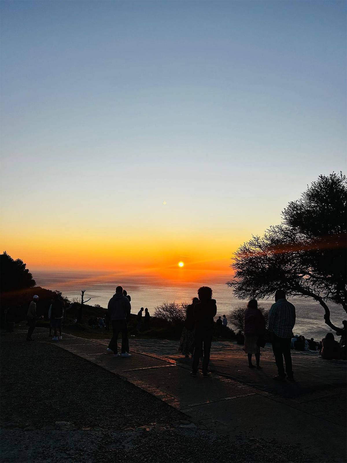 Sunset from Signal Hill over the Atlantic