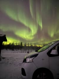 Kiruna: Small-Group Aurora Chase with Wilderness Fire Dinner