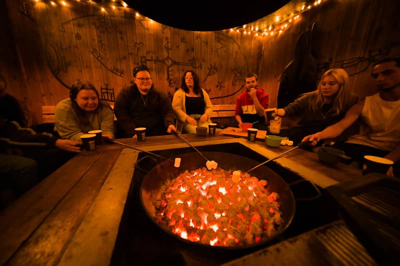 Abisko: Sami-Inspired Aurora BBQ with Aurora Chasing