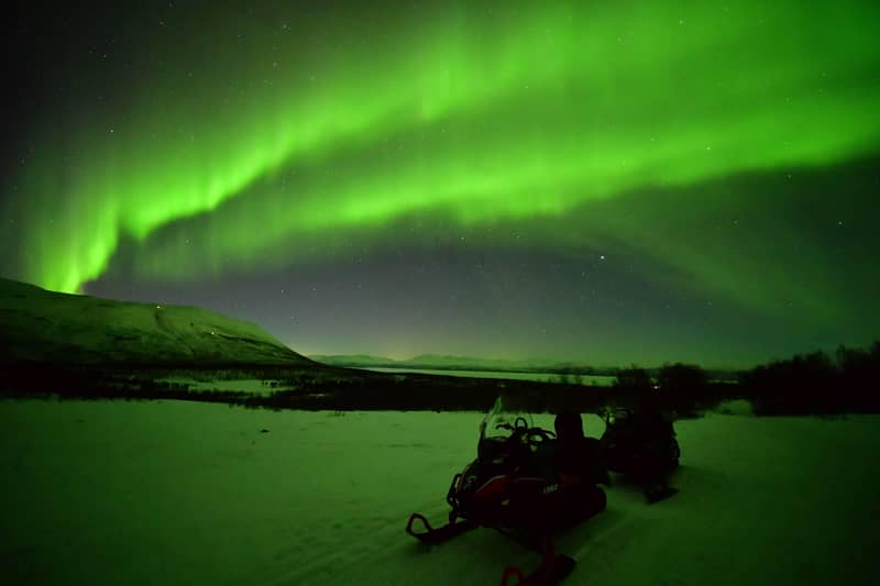Abisko: Aurora Chasing with Snowmobiles — photo 5