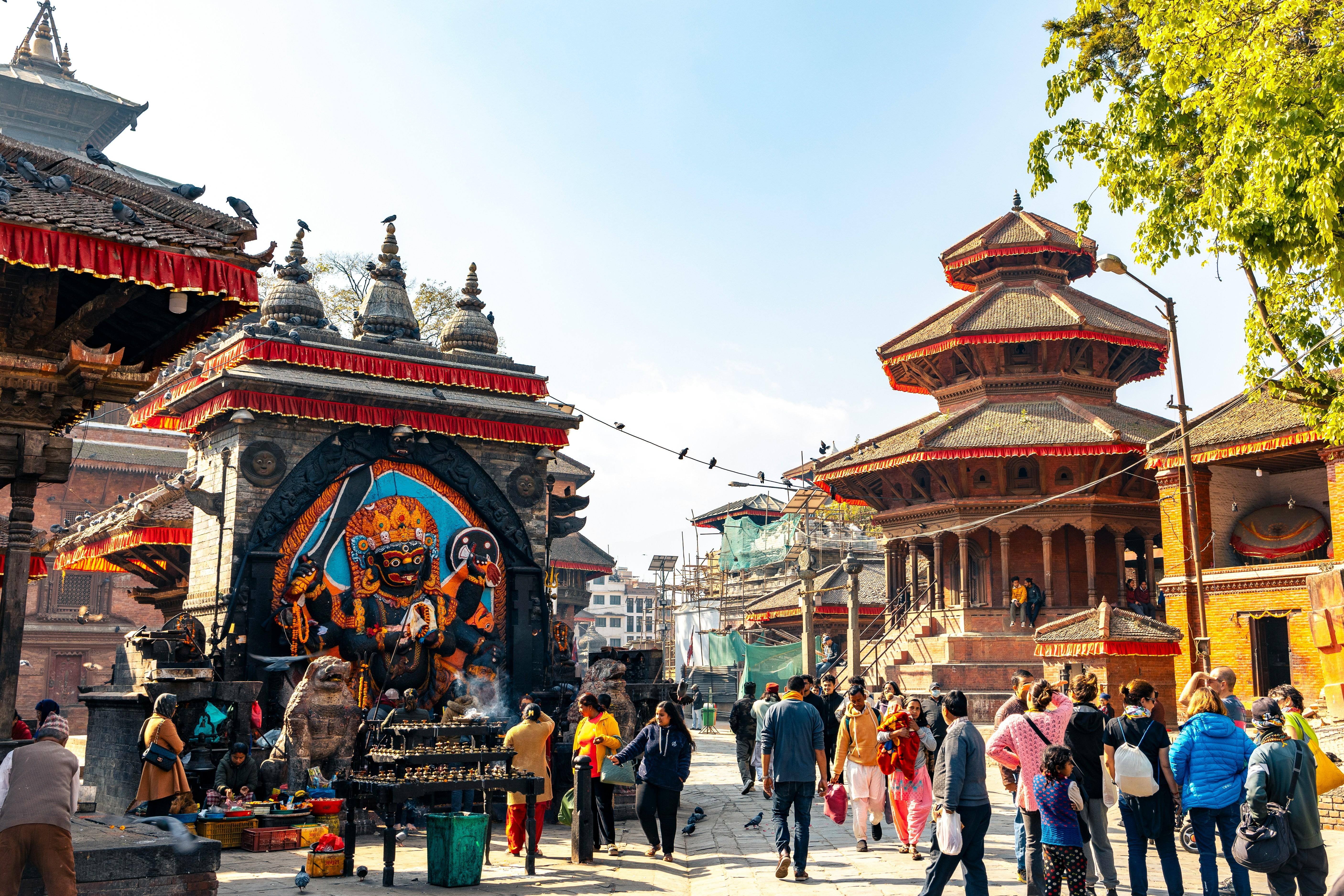 Kathmandu: Guided City Tour with Nagarkot & Village Walk