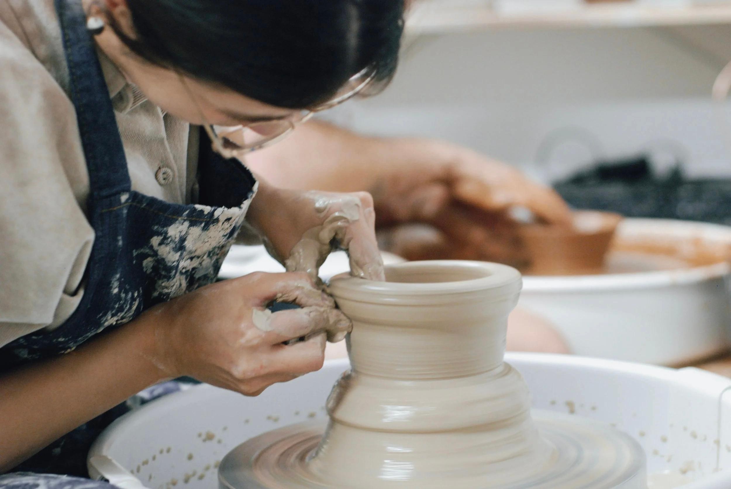Kathmandu: Singing Bowl or Pottery Workshop with Pickup 2
