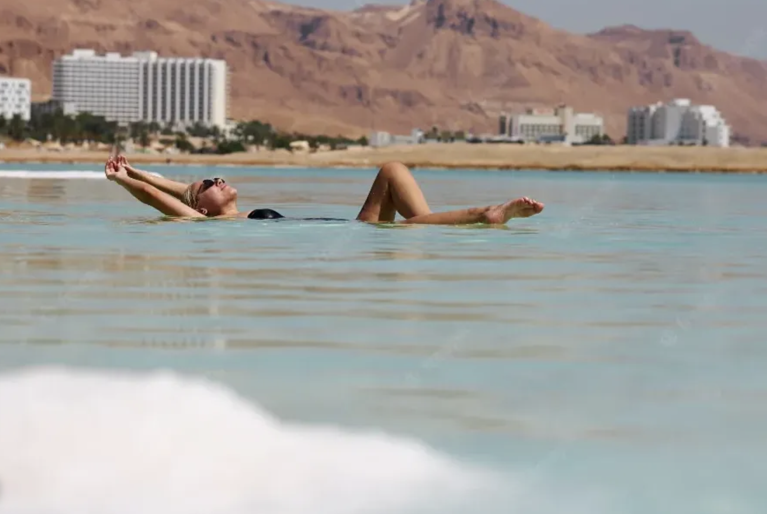 Tel Aviv: Half-Day Dead Sea Private Beach - small groups