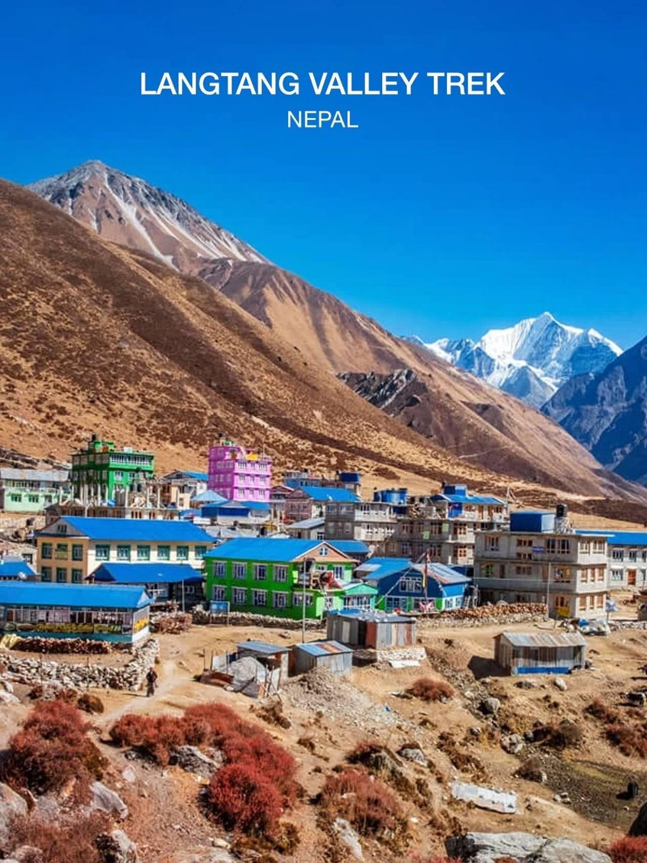 Kathmandu-Langtang Valley Trek with Guide and Permits