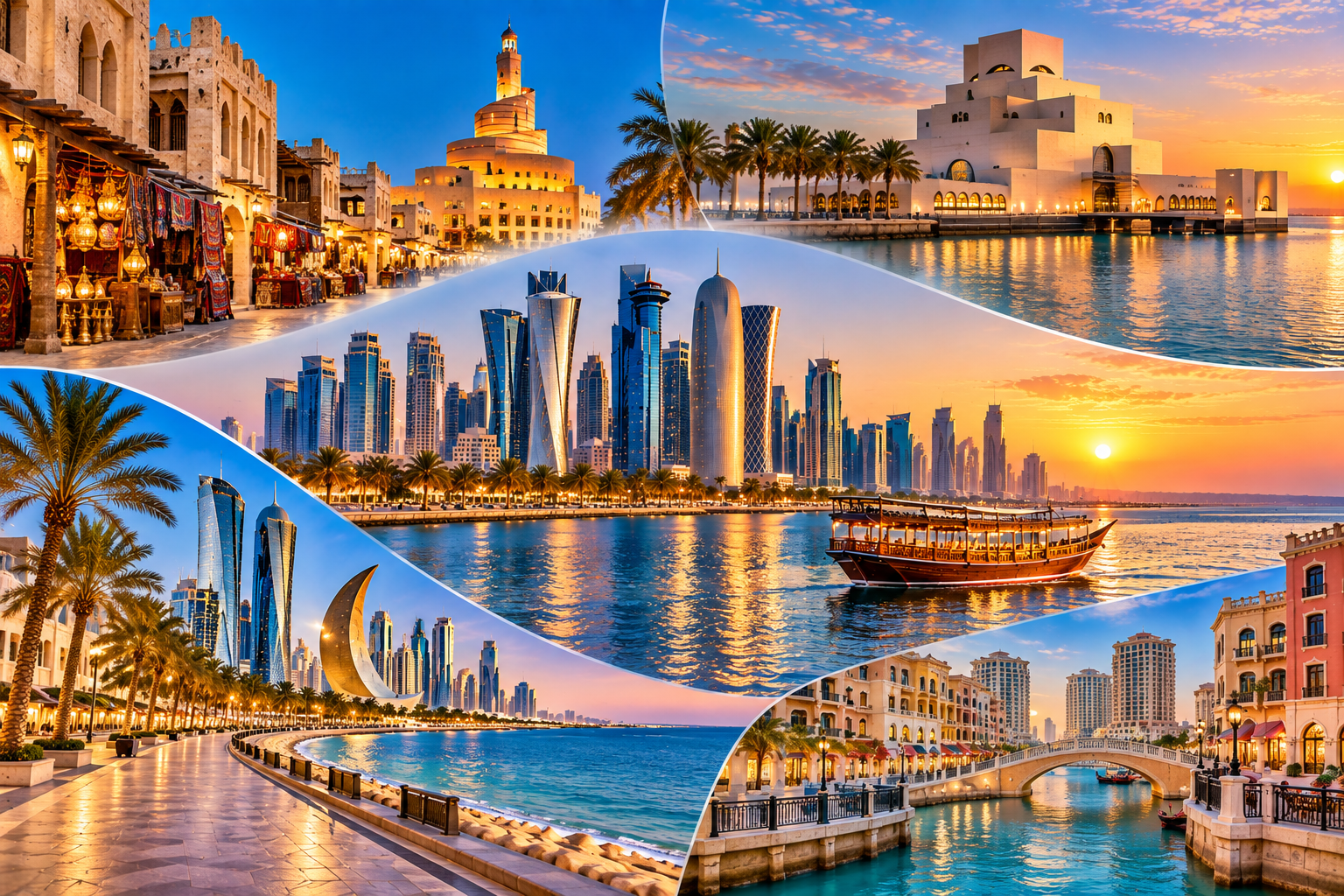 Doha: City Skyline, Culture & Top Attractions Guided Tour