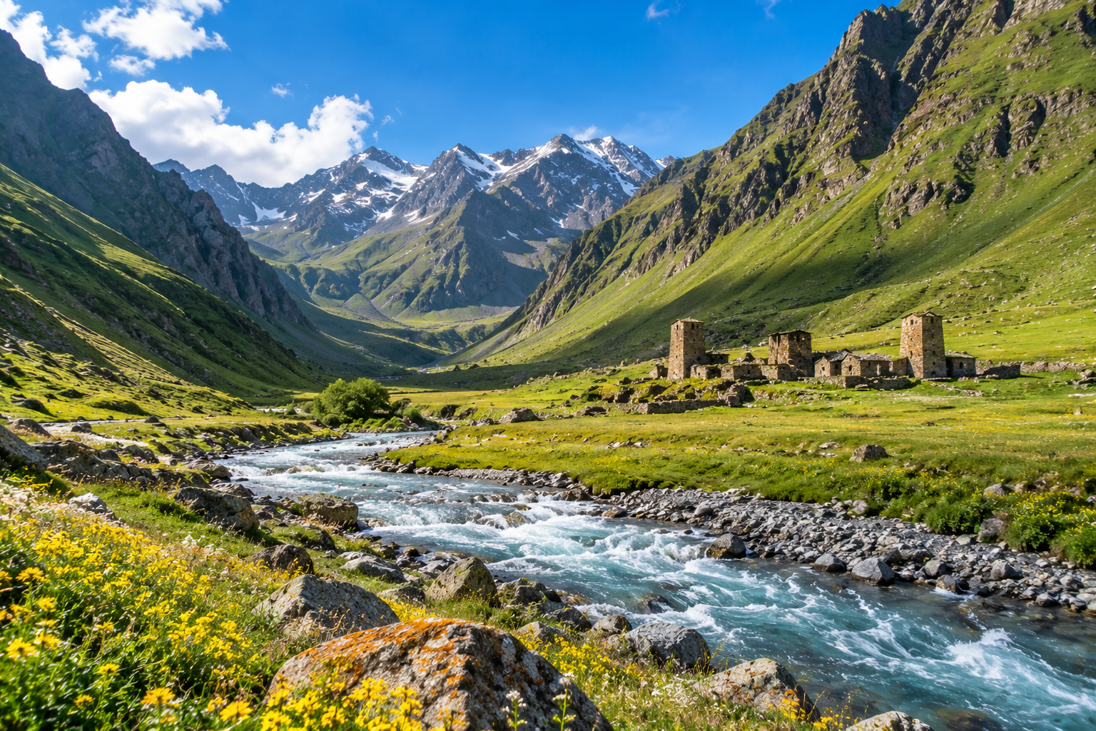 From Kazbegi Truso Gorge Trip with Professional Driver — guided tour in Kazbegi
