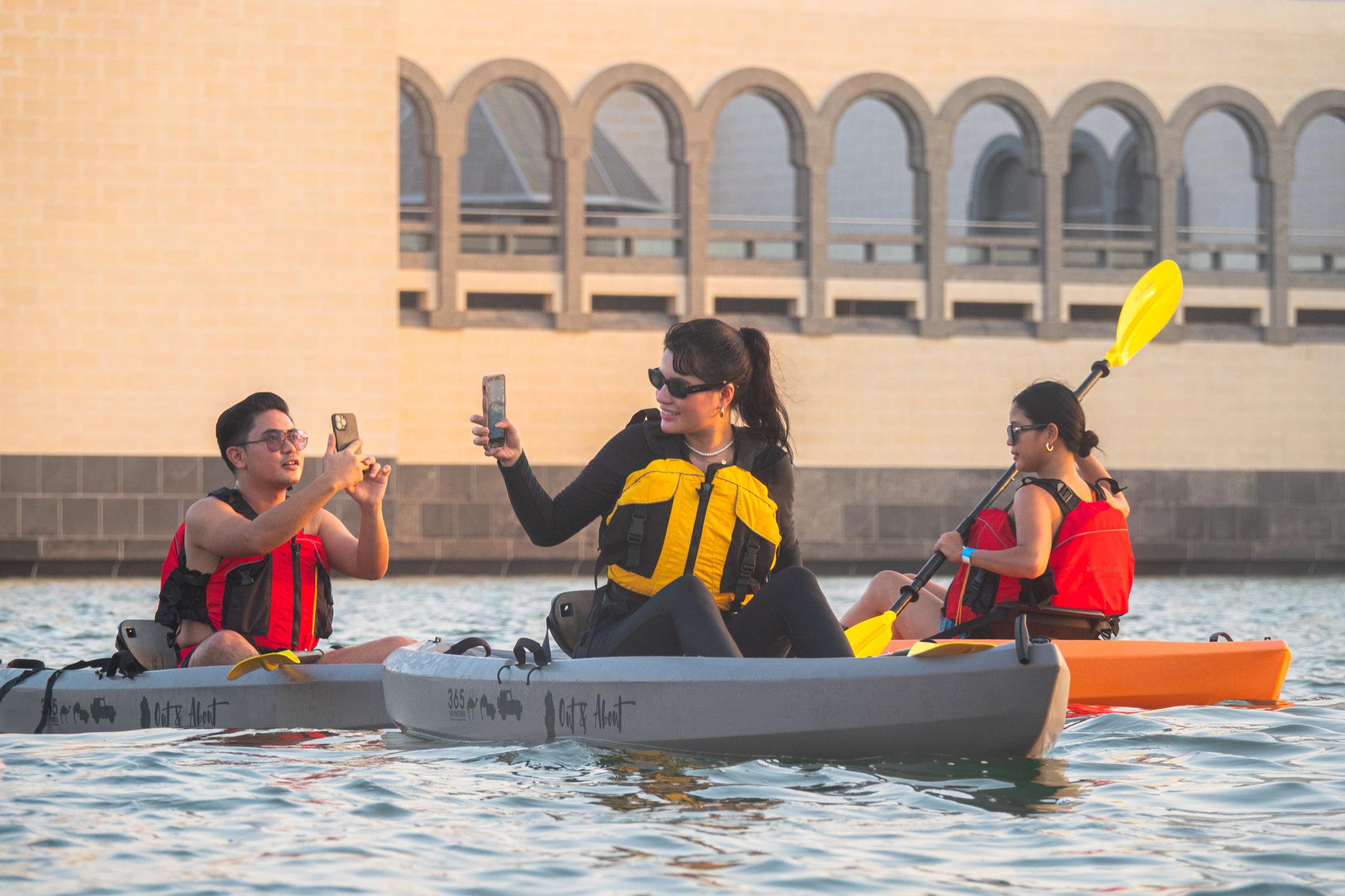 Doha: Kayaking or Paddleboarding at MIA Park