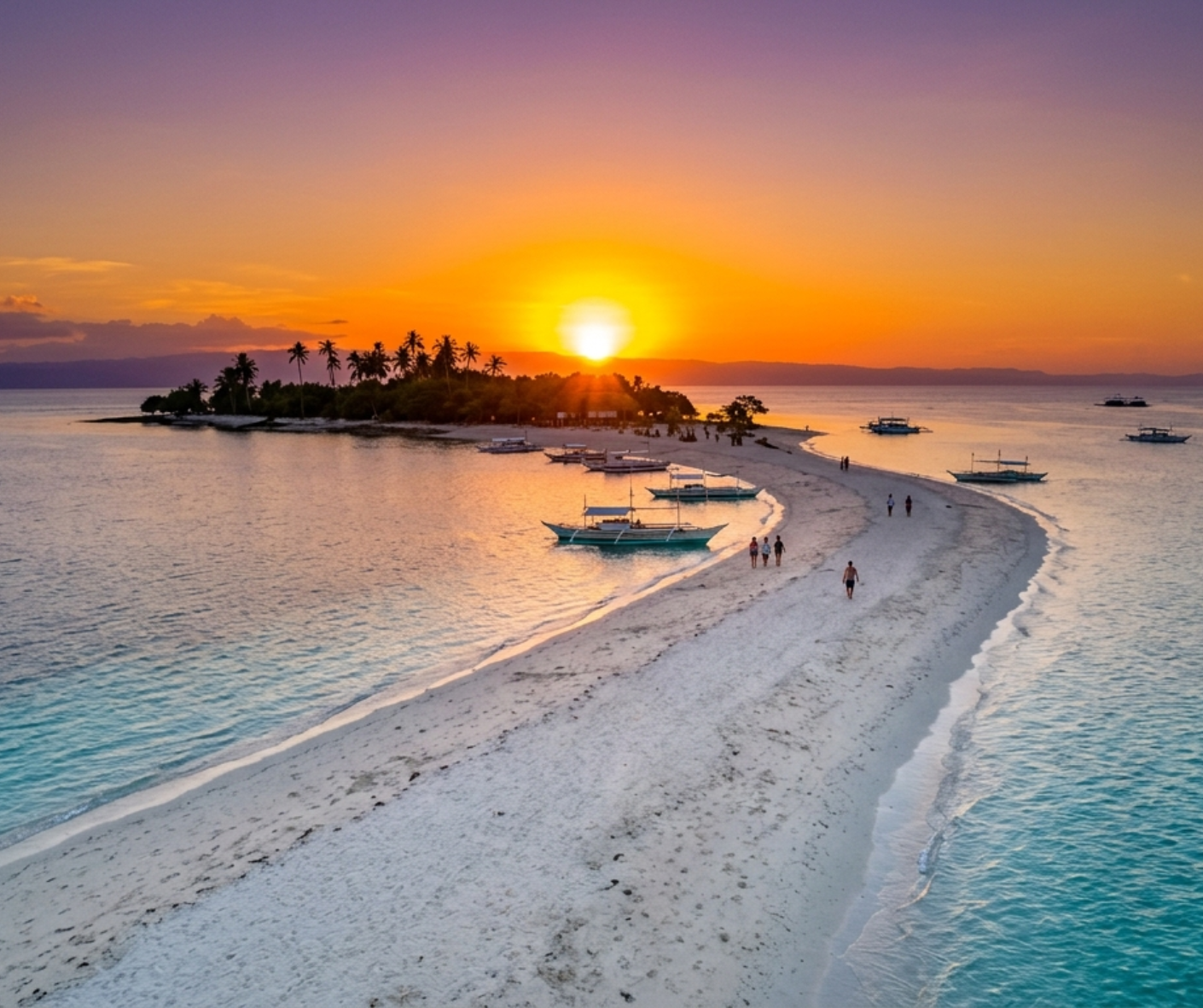 Bohol: Panglao Sunset Tour in Virgin Island