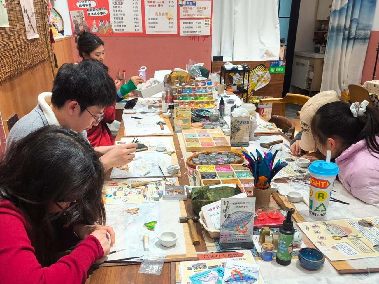 Shanghai: Jewelry Making-Cloisonné Workshop with Pickup