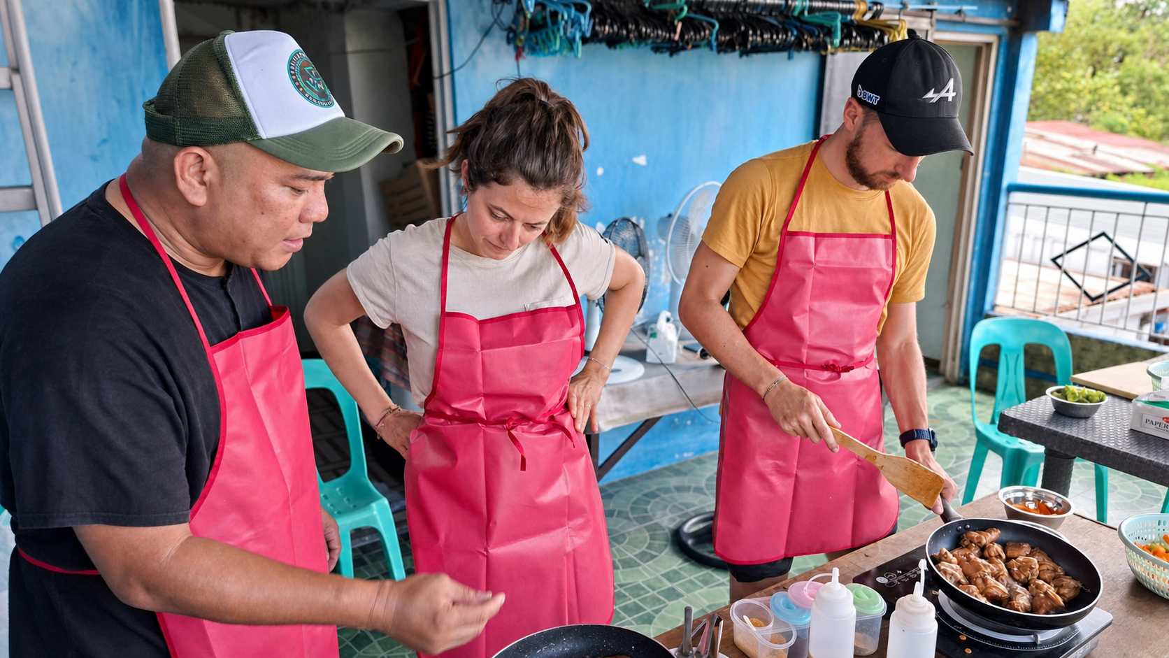 Manila: Food Tour! Cooking & Local Market Visit via Jeepney