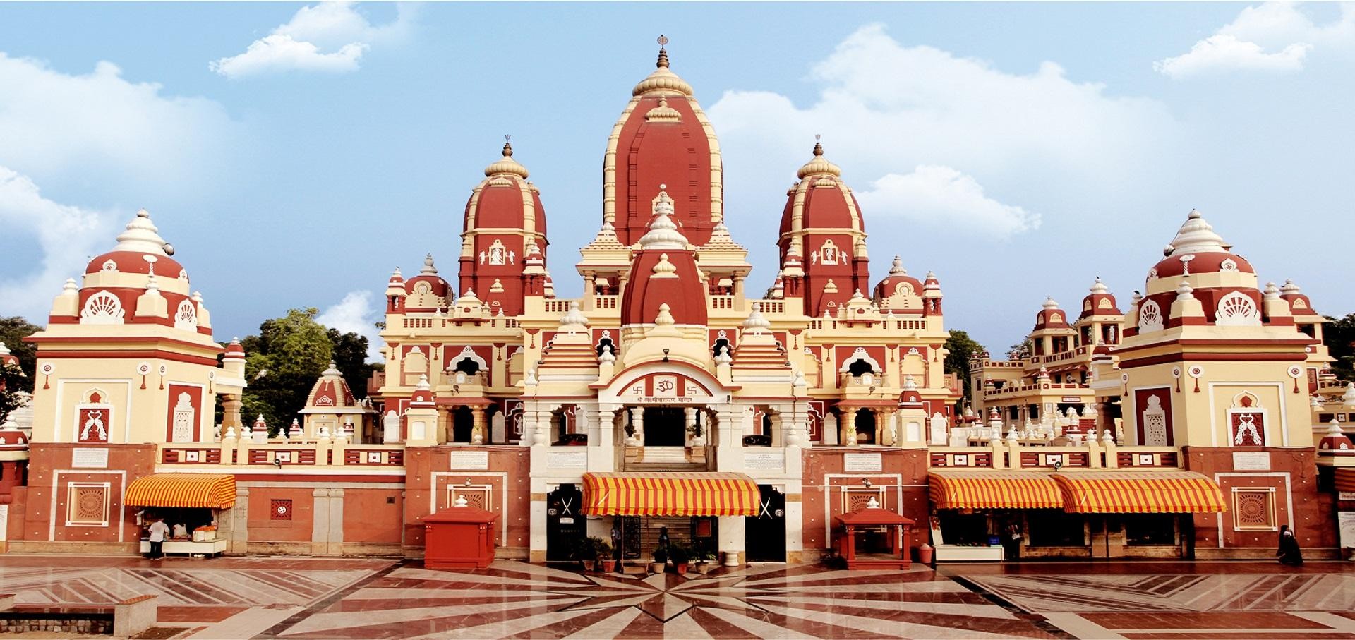Delhi: Laxmi Narayan Temple Birla Mandir Guided Tour
