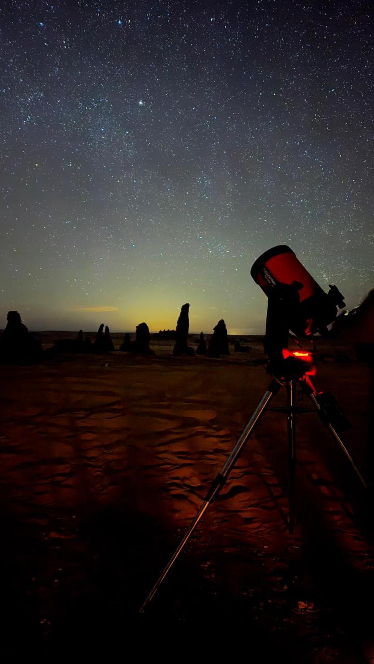 From Riyadh : Night Stargazing with dinner at Camp 3