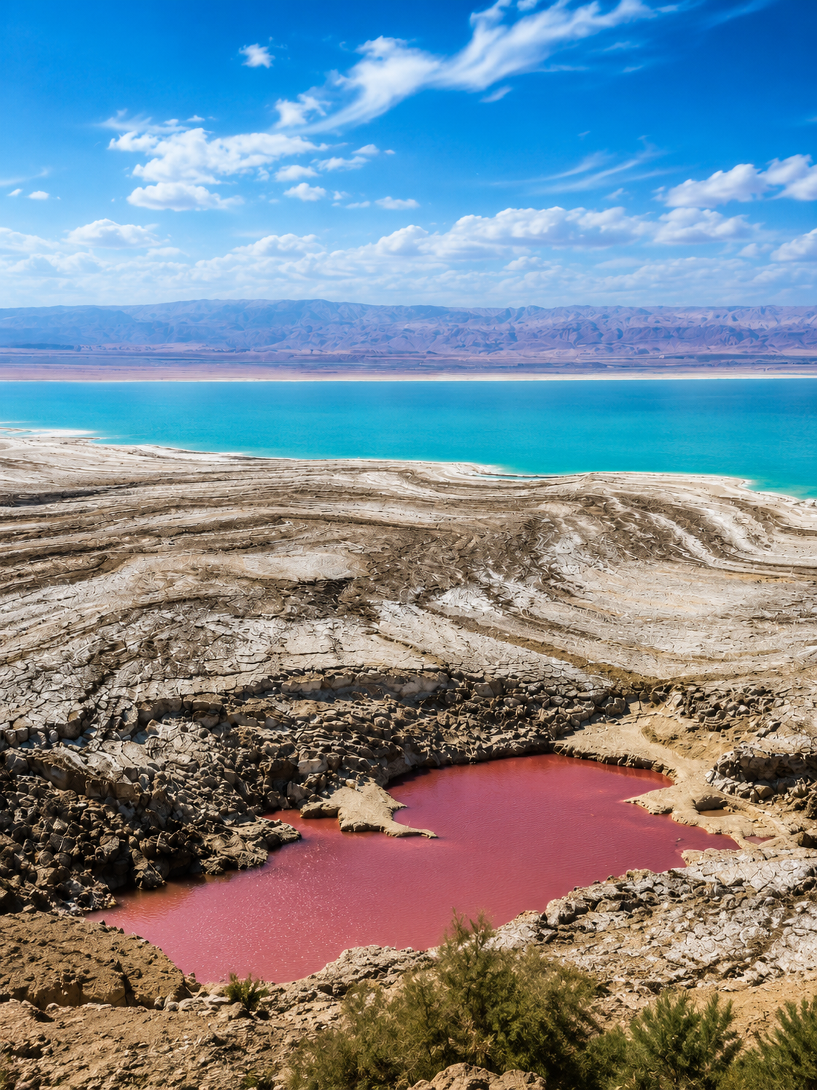 From Amman Private Madaba, Mt Nebo, Pink Lake &Dead Sea Tour 3